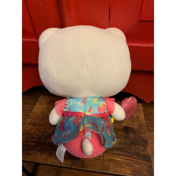 Hello Kitty Sanrio Plush 9" Candy Lollipop Stuffd Animal Toy Clean Spot Free EUC - Picture 2 of 3